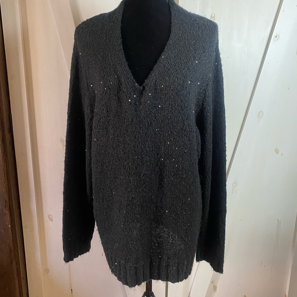 Black Sparkly Sweater